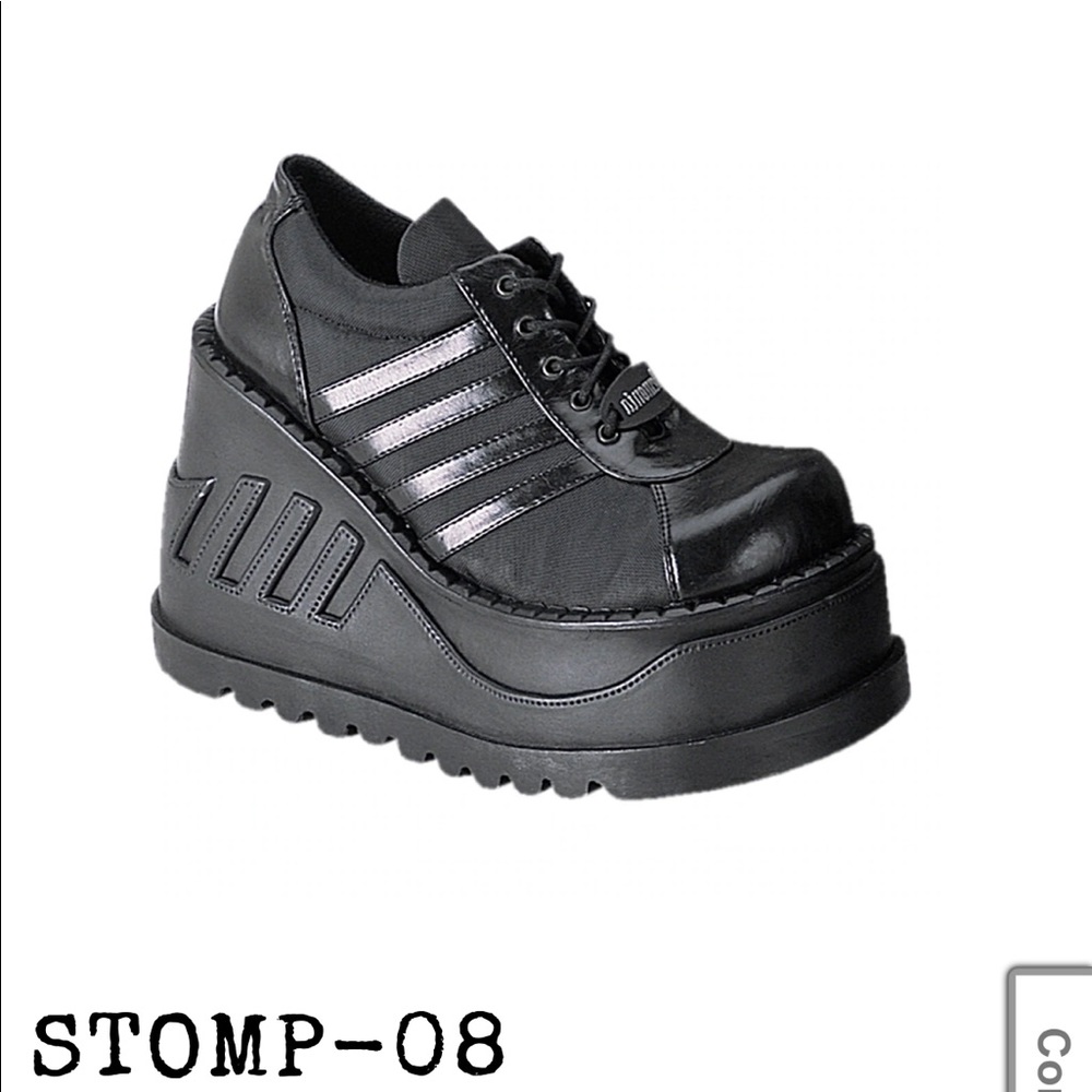 Demonia STOMP-08 size 8 US